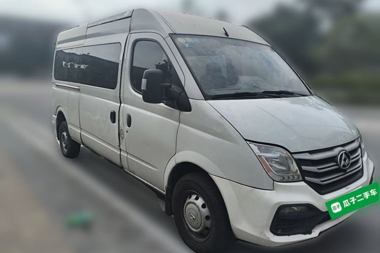 Used SAIC MAXUS Xintu V80 2018 2.5T 6-Speed Manual Aotuntong Facelifted Long Wheelbase Mid-Height 7-Seater Front Right 45 Deg