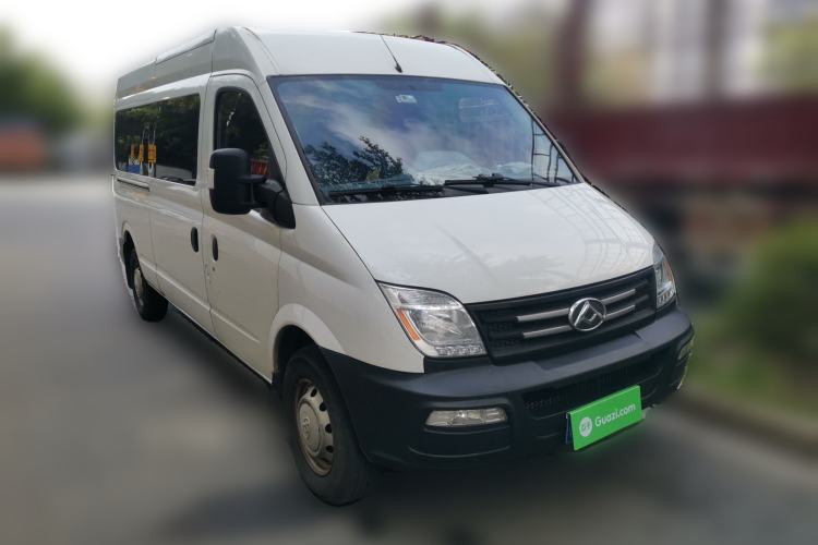 Used SAIC MAXUS Xintu V80 2018 2.5T 6-Speed Manual Commercial Long Wheelbase Mid-Height 9-Seater Front Right 45 Deg