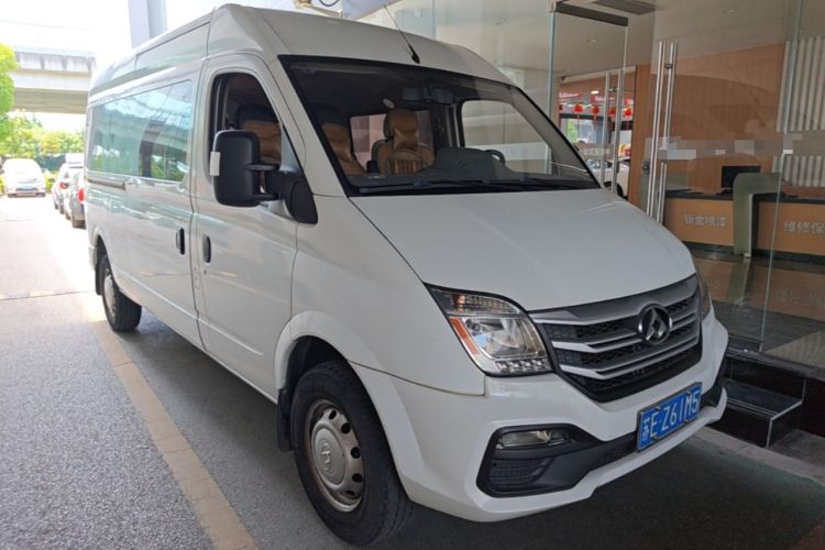 Used SAIC MAXUS Xintu V80 2018 2.5T 6-Speed Manual Aowentong Long-Wheelbase Mid-Roof 7/10-Seater Front Right 45 Deg