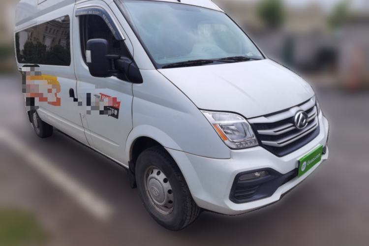 Used SAIC MAXUS Xintu V80 2018 2.5T 6-speed manual Aoyuntong long-wheelbase high-roof model with 7/10 seats Front Right 45 Deg