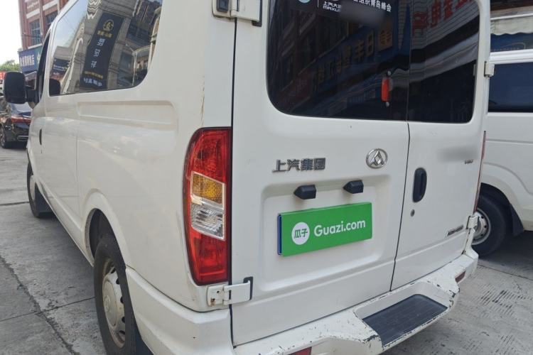 Used SAIC MAXUS Xintu V80 2018 2.5T 6-speed manual Aoyuntong short-wheelbase ultra-low roof 5- or 6-seat model Rear Left 45 Deg