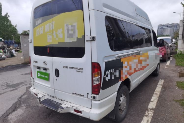 Used SAIC MAXUS Xintu V80 2018 2.5T 6-speed manual Aoyuntong long-wheelbase high-roof model with 7/10 seats Rear Right 45 Deg