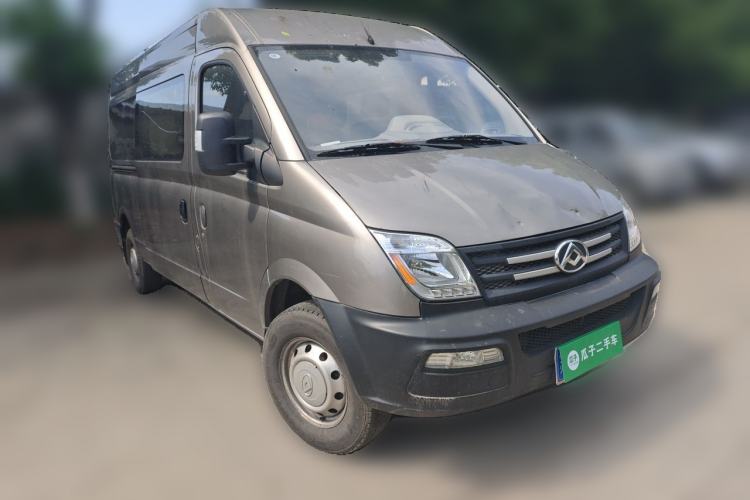 Used SAIC MAXUS Xintu V80 2019 2.5T Classic Version 6-Speed Manual – Aoyuntong Modified Long Wheelbase Mid-Height 7-Seater Front Right 45 Deg