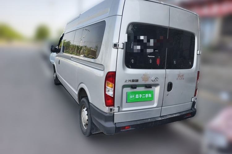 Used SAIC MAXUS Xintu V80 2019 2.5T Classic Model 6-Speed Manual Aotong Long Wheelbase Mid-Height 7-Seater Rear Left 45 Deg