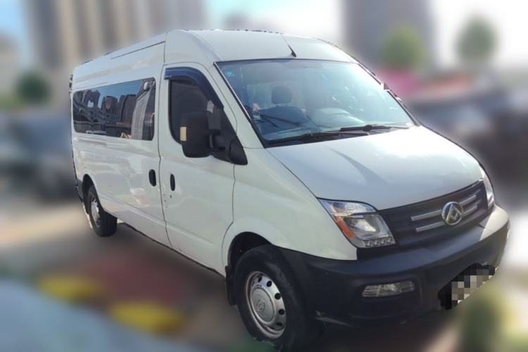 Used SAIC MAXUS Xintu V80 2019 2.5T Classic Model AMT Aoyuntong Long Wheelbase Mid-Roof 7-Seater Front Right 45 Deg