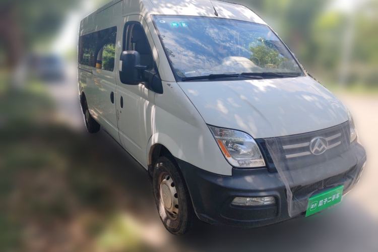 Used SAIC MAXUS Xintu V80 2019 2.5T Classic Version 6-Speed Manual – Aoyuntong Modified Long Wheelbase Mid-Height 7-Seater Front Right 45 Deg