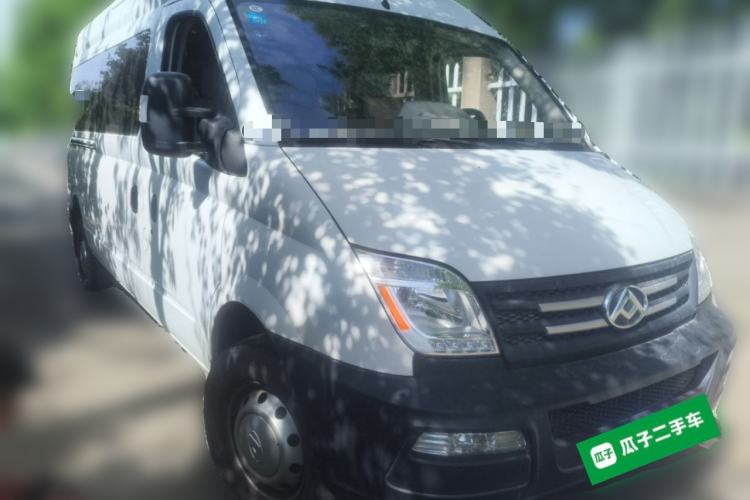 Used SAIC MAXUS Xintu V80 2019 2.5T Classic Version 6-Speed Manual – Aoyuntong Modified Long Wheelbase Mid-Height 7-Seater Front Right 45 Deg