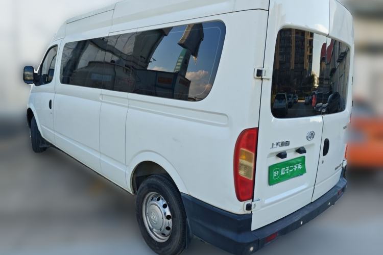 Used SAIC MAXUS Xintu V80 2019 2.5T Classic Model AMT Aoyuntong Long Wheelbase Mid-Roof 7-Seater Rear Left 45 Deg
