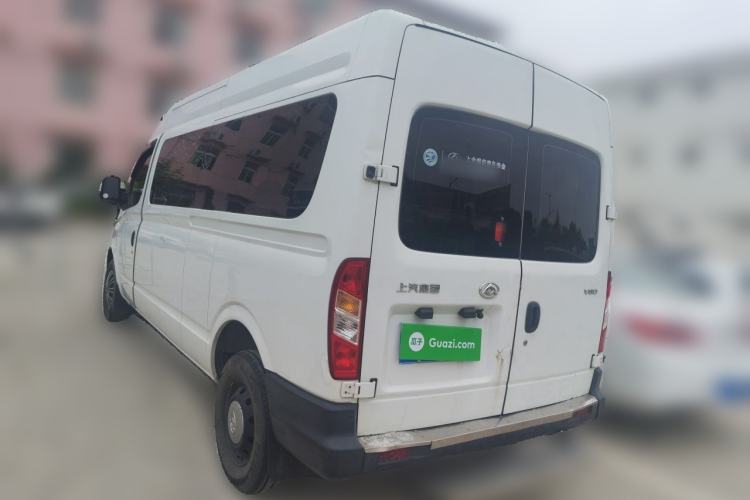 Used SAIC MAXUS Xintu V80 2019 2.5T Classic Model 6-Speed Manual Aotong Long Wheelbase Mid-Height 7-Seater Rear Left 45 Deg