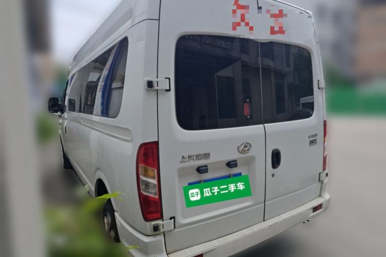 Used SAIC MAXUS Xintu V80 2019 2.5T Classic Model AMT Commercial Van Long Wheelbase Mid-Roof 9-Seater Rear Left 45 Deg