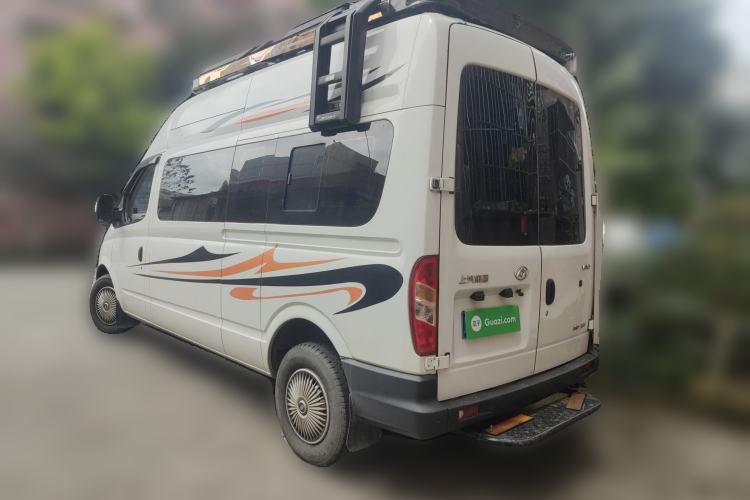 Used SAIC MAXUS Xintu V80 2019 2.5T Classic Model AMT Aoyuntong Long Wheelbase High-Roof 7-Seater Rear Left 45 Deg