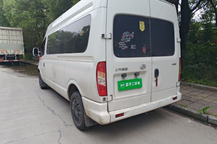 Used SAIC MAXUS Xintu V80 2019 2.5T Classic Version 6-Speed Manual – Aoyuntong Modified Long Wheelbase Mid-Height 7-Seater Rear Left 45 Deg