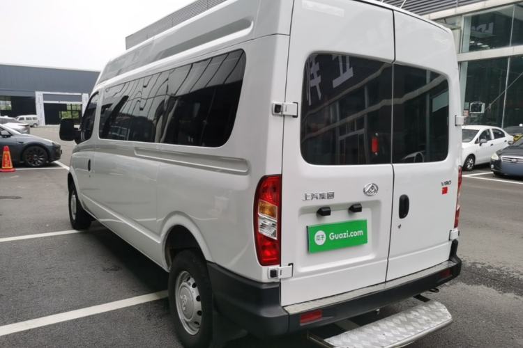 Used SAIC MAXUS Xintu V80 2019 2.5T Classic Version 6-Speed Manual – Aoyuntong Modified Long Wheelbase Mid-Height 7-Seater Rear Left 45 Deg