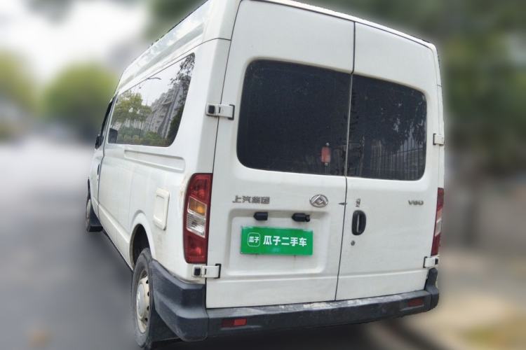 Used SAIC MAXUS Xintu V80 2019 2.5T Classic Model AMT Commercial Van Long Wheelbase Mid-Roof 9-Seater Rear Left 45 Deg