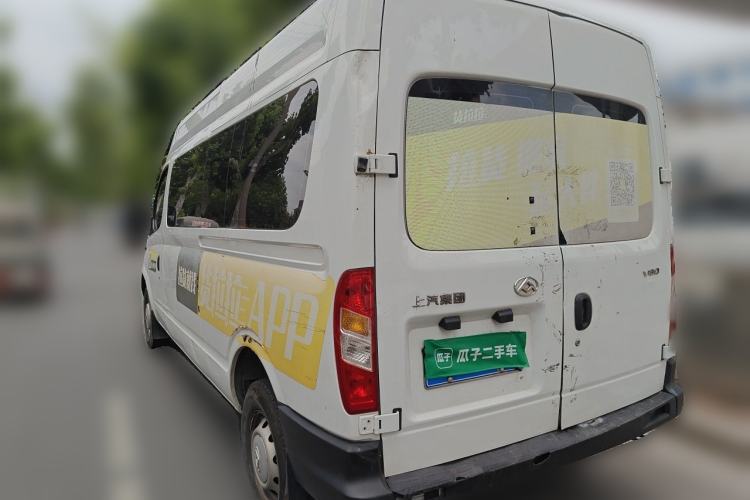 Used SAIC MAXUS Xintu V80 2019 2.5T Classic Model 6-Speed Manual Aotong Long Wheelbase Mid-Height 7-Seater Rear Left 45 Deg