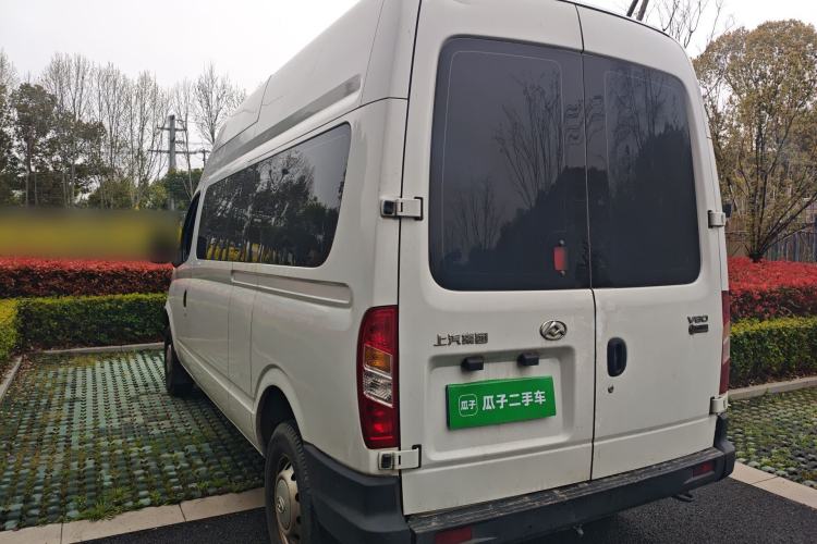 Used SAIC MAXUS Xintu V80 2019 2.5T Classic Model 6-Speed Manual – Aoyuntong Modified Version with Long Wheelbase High Roof and 7 Seating Capacity Rear Left 45 Deg