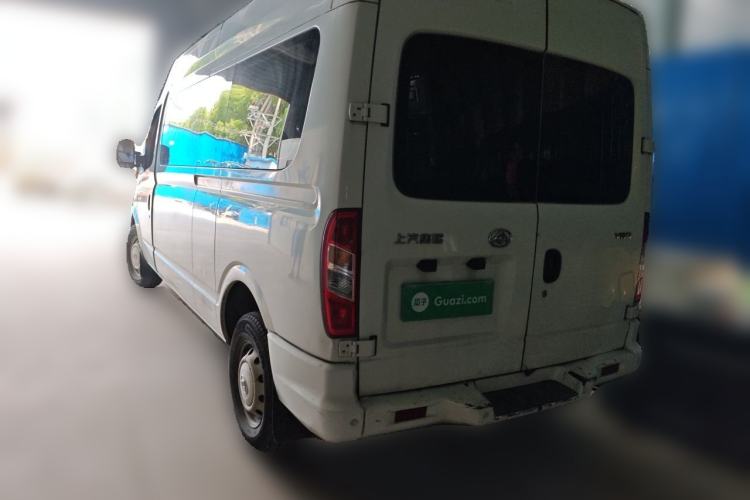 Used SAIC MAXUS Xintu V80 2019 2.5T Classic Model 6-Speed Manual Aotong Long Wheelbase Mid-Height 7-Seater Rear Left 45 Deg