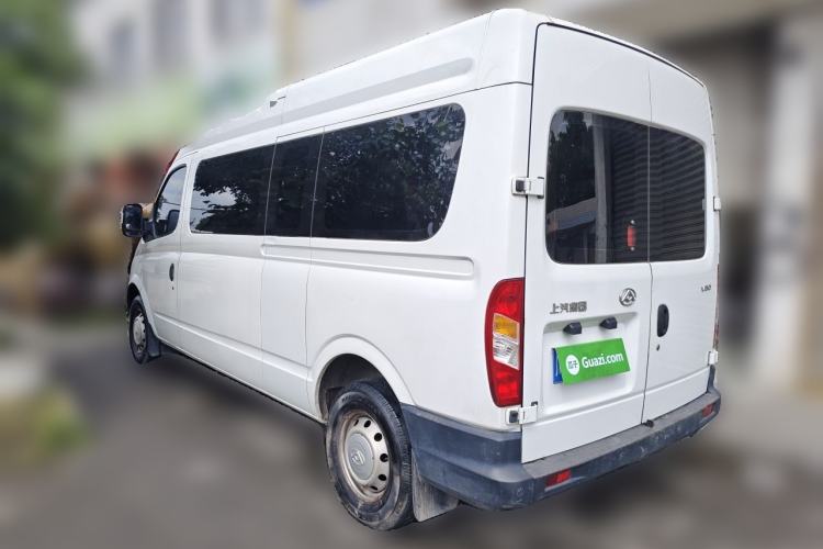 Used SAIC MAXUS Xintu V80 2019 2.5T Classic Model 6-Speed Manual Aotong Long Wheelbase Mid-Height 7-Seater Rear Left 45 Deg