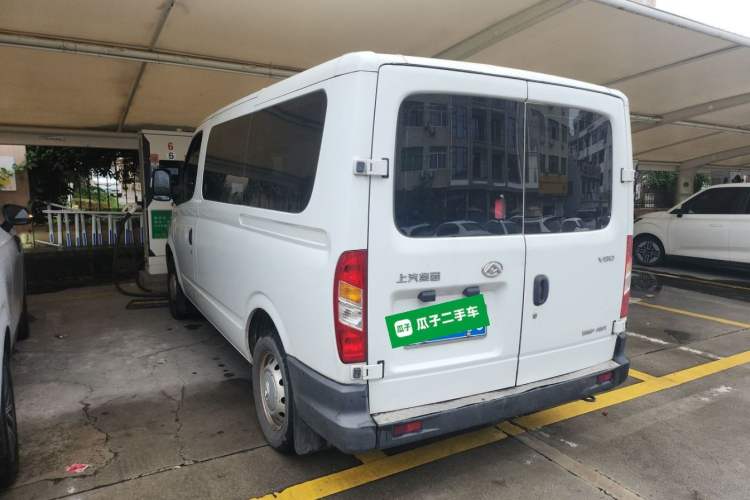 Used SAIC MAXUS Xintu V80 2019 2.5T Classic Model AMT Aoyuntong Short Wheelbase Ultra-Low Roof 5/6-Seater Rear Left 45 Deg