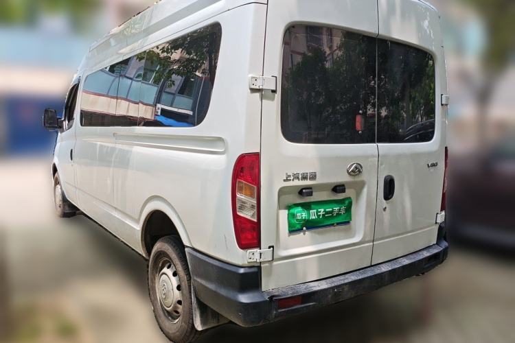 Used SAIC MAXUS Xintu V80 2019 2.5T Classic Model 6-Speed Manual Aotong Long Wheelbase Mid-Height 7-Seater Rear Left 45 Deg