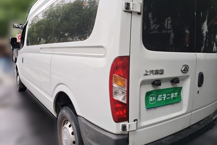 Used SAIC MAXUS Xintu V80 2019 2.5T Classic Model 6-Speed Manual Aotong Long Wheelbase Mid-Height 7-Seater Rear Left 45 Deg