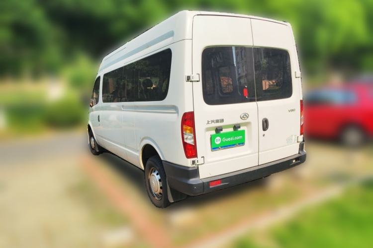 Used SAIC MAXUS Xintu V80 2019 2.5T Classic Model 6-Speed Manual Aotong Long Wheelbase Mid-Height 7-Seater Rear Left 45 Deg
