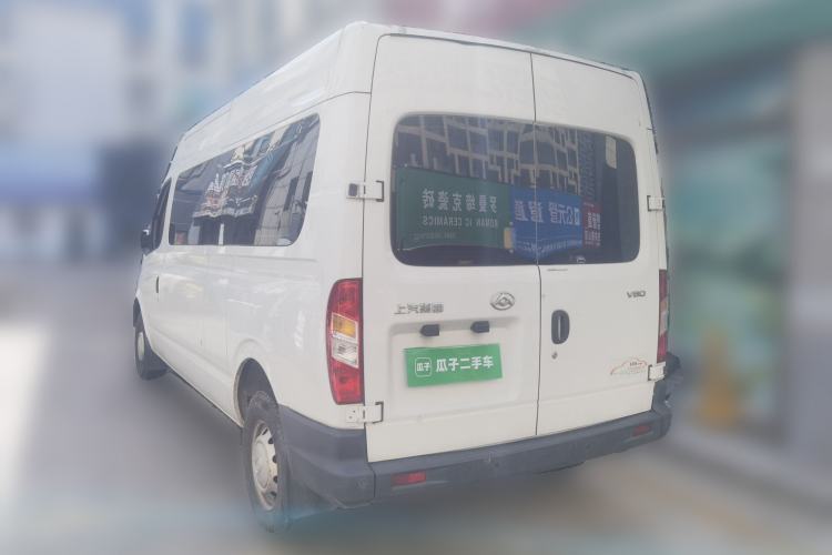 Used SAIC MAXUS Xintu V80 2019 2.5T Classic Model 6-Speed Manual Aotong Long Wheelbase Mid-Height 7-Seater Rear Left 45 Deg