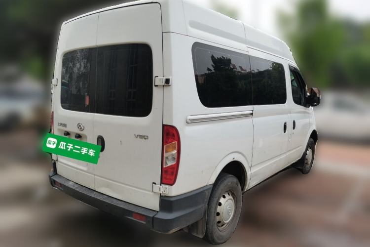 Used SAIC MAXUS Xintu V80 2019 2.5T Classic Edition 6-Speed Manual – Aoyuntong Short Wheelbase Mid-Height Design 5/6 Seats Rear Right 45 Deg