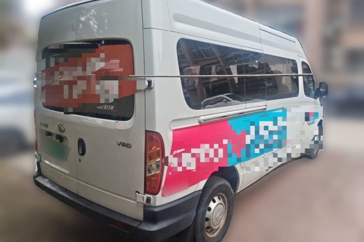 Used SAIC MAXUS Xintu V80 2019 2.5T Classic Version 6-Speed Manual – Aoyuntong Modified Long Wheelbase Mid-Height 7-Seater Rear Right 45 Deg