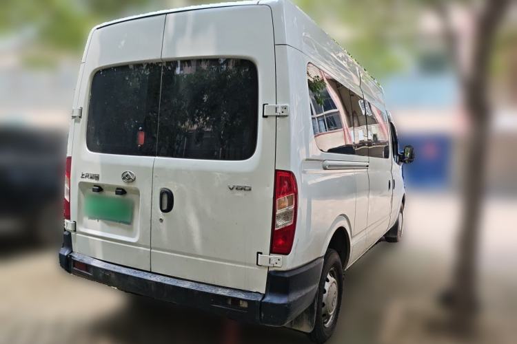 Used SAIC MAXUS Xintu V80 2019 2.5T Classic Model 6-Speed Manual Aotong Long Wheelbase Mid-Height 7-Seater Rear Right 45 Deg