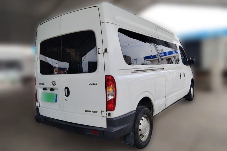 Used SAIC MAXUS Xintu V80 2019 2.5T Classic Model AMT Aoyuntong Long Wheelbase Mid-Roof 7-Seater Rear Right 45 Deg