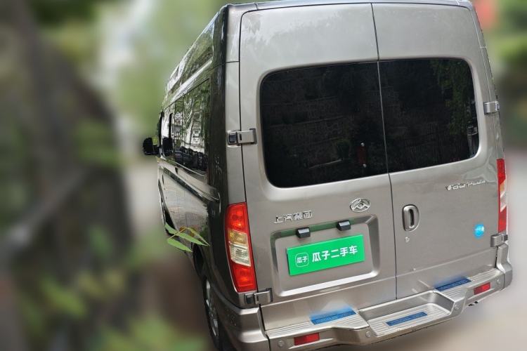Used SAIC MAXUS Xintu V80 2021 2.0T PLUS Manual Commercial Version Long Wheelbase Mid-Roof 9-Seater Rear Left 45 Deg
