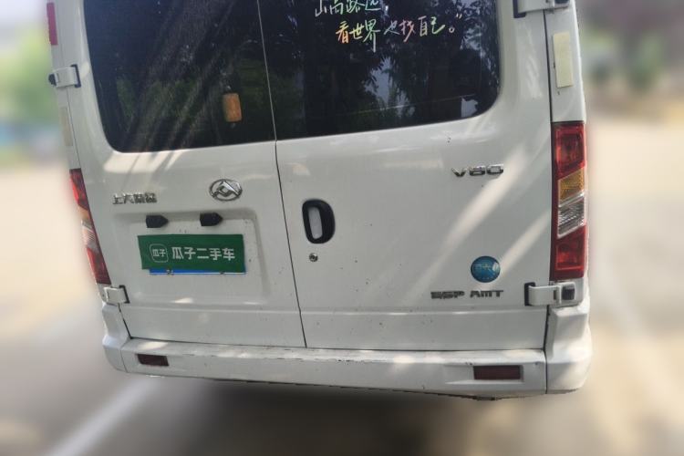 Used SAIC MAXUS Xintu V80 2021 2.0T AMT Classic Aoyuntong Long Wheelbase Mid-Roof 6/7/8/9-Seater Rear