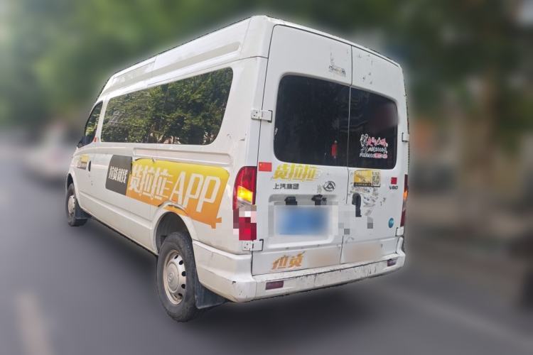 Used SAIC MAXUS Xintu V80 2021 2.0T Manual Classic Aoyuntong Long Wheelbase Mid-Roof 6/7/8/9-Seater Rear Left 45 Deg