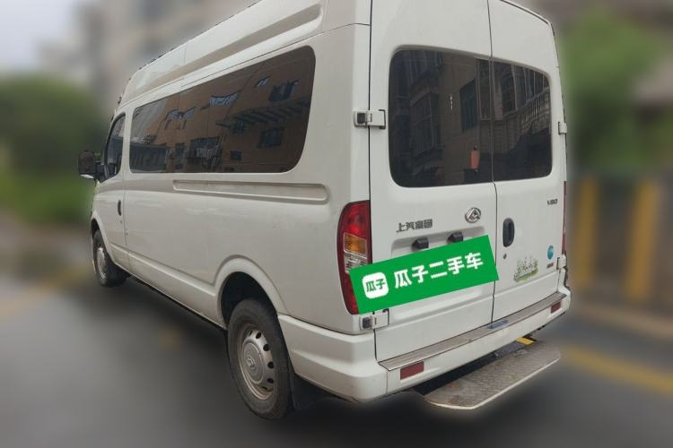 Used SAIC MAXUS Xintu V80 2021 2.0T AMT Classic Aoyuntong 127 PS Mid-axle Mid-roof 6/7/8/9-Seater Rear Left 45 Deg
