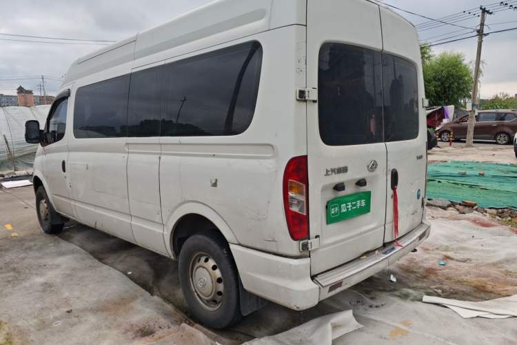 Used SAIC MAXUS Xintu V80 2021 2.0T Manual Classic Aoyuntong Long Wheelbase High-Roof 6/7/8/9-Seater Rear Left 45 Deg