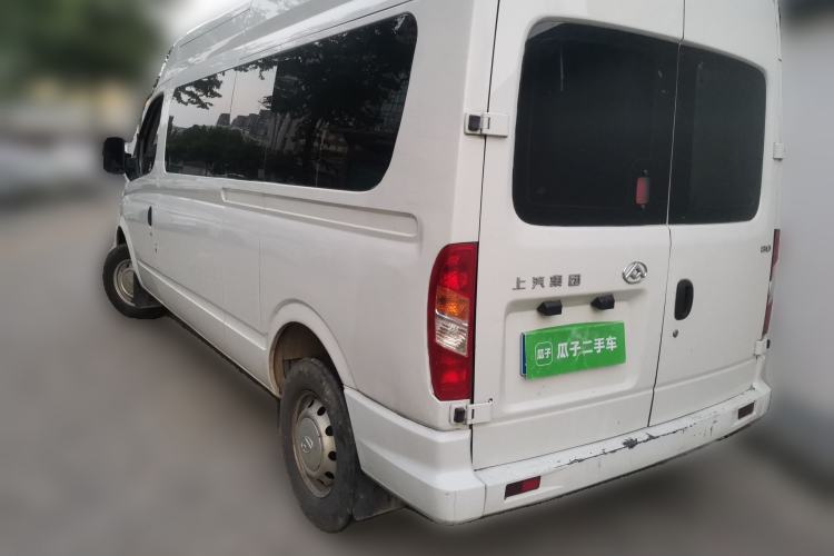 Used SAIC MAXUS Xintu V80 2021 2.0T Manual Classic Aoyuntong Long Wheelbase Mid-Roof 6/7/8/9-Seater Rear Left 45 Deg