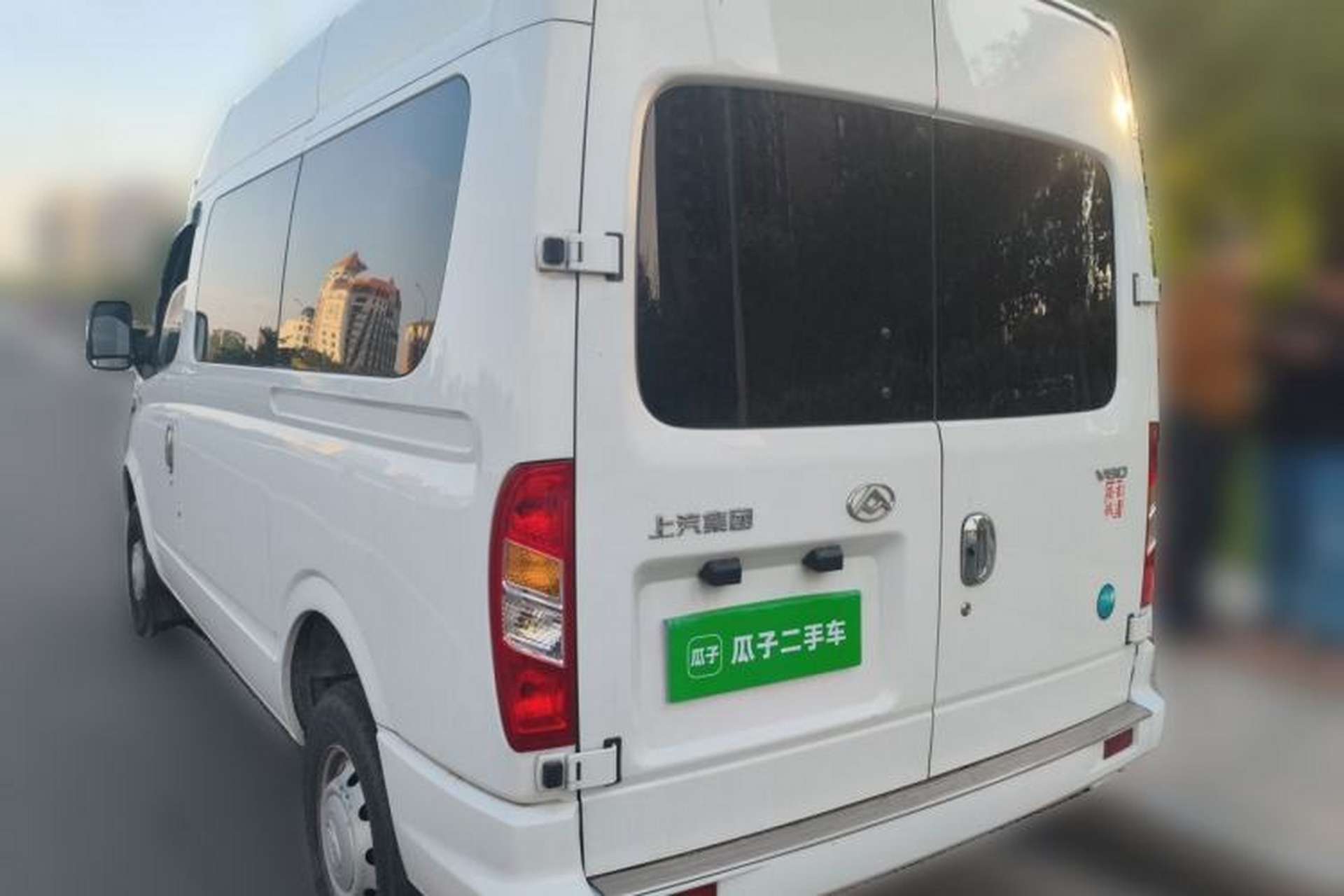 Used SAIC MAXUS Xintu V80 2021 2.0T Manual Classic Aoyuntong Short Wheelbase Mid-Roof 5/6-Seater Rear Left 45 Deg