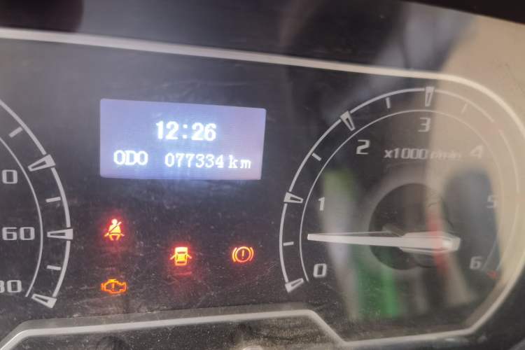 Used SAIC MAXUS Xintu V80 2023 2.0T Manual Classic Aoyuntong Long Wheelbase Mid-Height 6/7/8/9-Seater Odometer Close Up