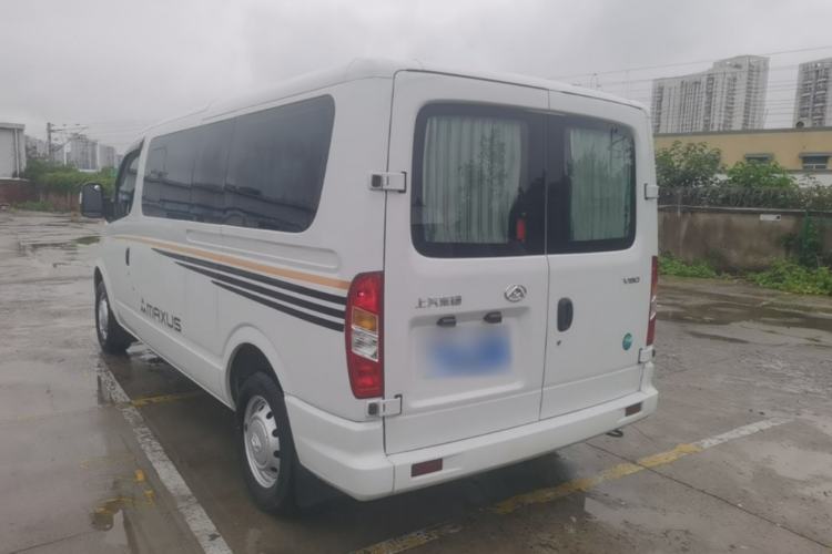 Used SAIC MAXUS Xintu V80 2023 2.0T Manual Classic Aoyuntong Long Wheelbase Ultra-Low Roof 6/7/8/9-Seater Rear Left 45 Deg
