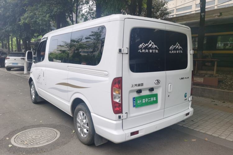 Used SAIC MAXUS Xintu V80 2023 2.0T AMT Classic Aoyuntong Short Wheelbase Ultra-Low Roof 5/6-Seater Rear Left 45 Deg
