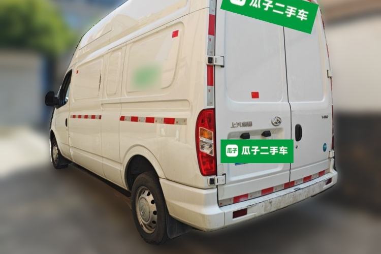 Used SAIC MAXUS Xintu V80 2023 2.0T Manual Classic City Delivery King Long Wheelbase High Roof 3 Seats Rear Left 45 Deg