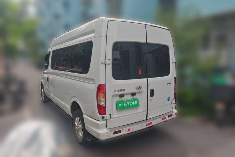 Used SAIC MAXUS Xintu V80 2023 2.0T Manual Classic Aoyuntong Power Version Long Wheelbase Mid-Roof Design 6/7/8/9-Seater Rear Left 45 Deg