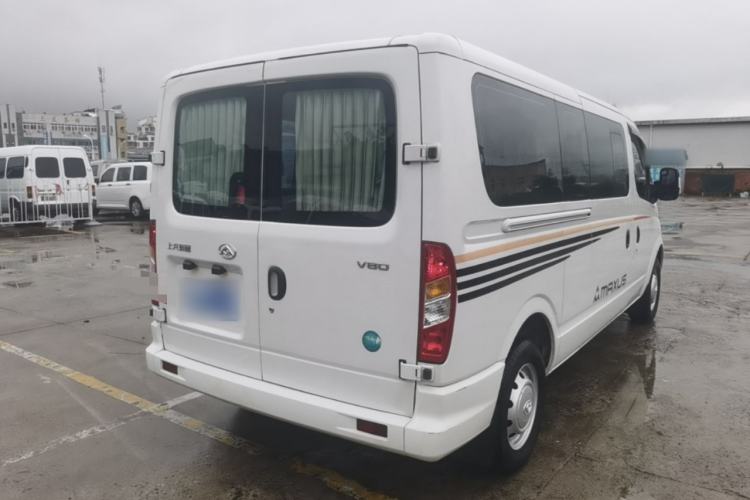 Used SAIC MAXUS Xintu V80 2023 2.0T Manual Classic Aoyuntong Long Wheelbase Ultra-Low Roof 6/7/8/9-Seater Rear Right 45 Deg