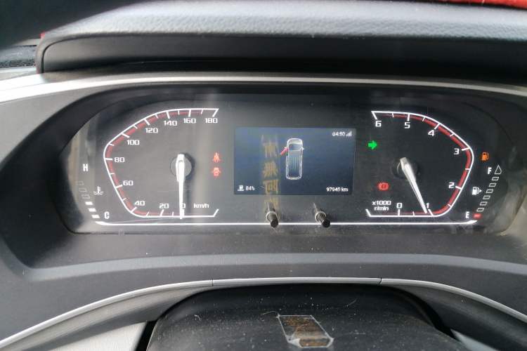 Used SAIC MAXUS Xintu V80 2024 Aotuntong 6MT Long-Wheelbase Mid-Roof Model 147 Ps 6/7/8/9-Seater Instrument Cluster