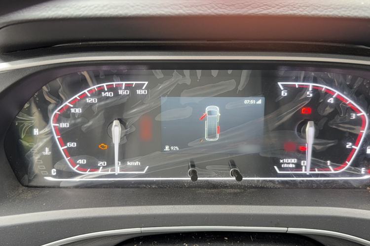 Used SAIC MAXUS Xintu V80 2024 Aoyuntong 6MT Short-Wheelbase Mid-Roof Model 147 Ps 5/6 Seats Instrument Cluster