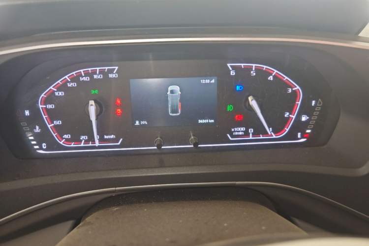 Used SAIC MAXUS Xintu V80 2024 Aoyuntong 6MT Long-Wheelbase Mid-Roof Model 127 Ps 6/7/8/9 Seater Instrument Cluster
