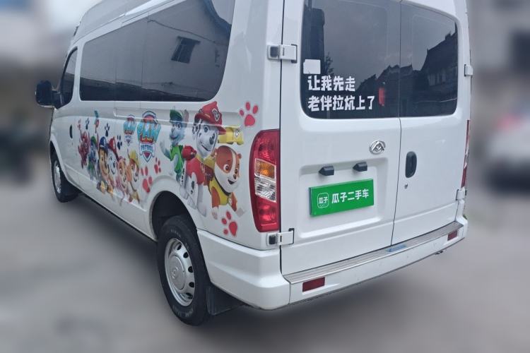 Used SAIC MAXUS Xintu V80 2024 Aotong Value Edition 6MT Long-Wheelbase Mid-Roof Model with 127 Ps Available in 6/7/8/9-Seater Configurations Rear Left 45 Deg