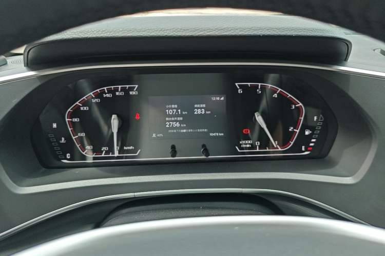 Used SAIC MAXUS Xintu V80 2025 PRO Aoyuntong 2.0T Manual Short Wheelbase Ultra-Low Roof 5/6-Seater Instrument Cluster