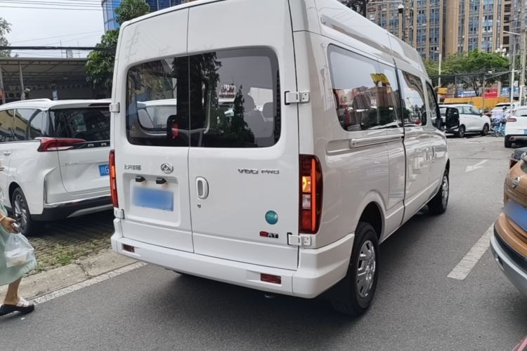 Used SAIC MAXUS Xintu V80 2025 PRO Aoyuntong 2.0T Automatic Long-Wheelbase Mid-Roof Model with 6/7/8/9 Seats Rear Right 45 Deg